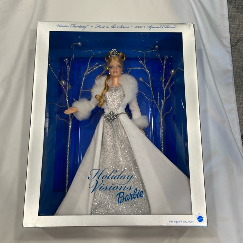 Barbie Holiday Visions Winter Fantasy Special Edition Doll 2003 Mattel #B2519